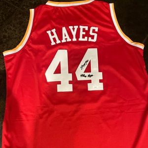 Elvin Hayes 
Autographed/Signed (JSA) Authenticated